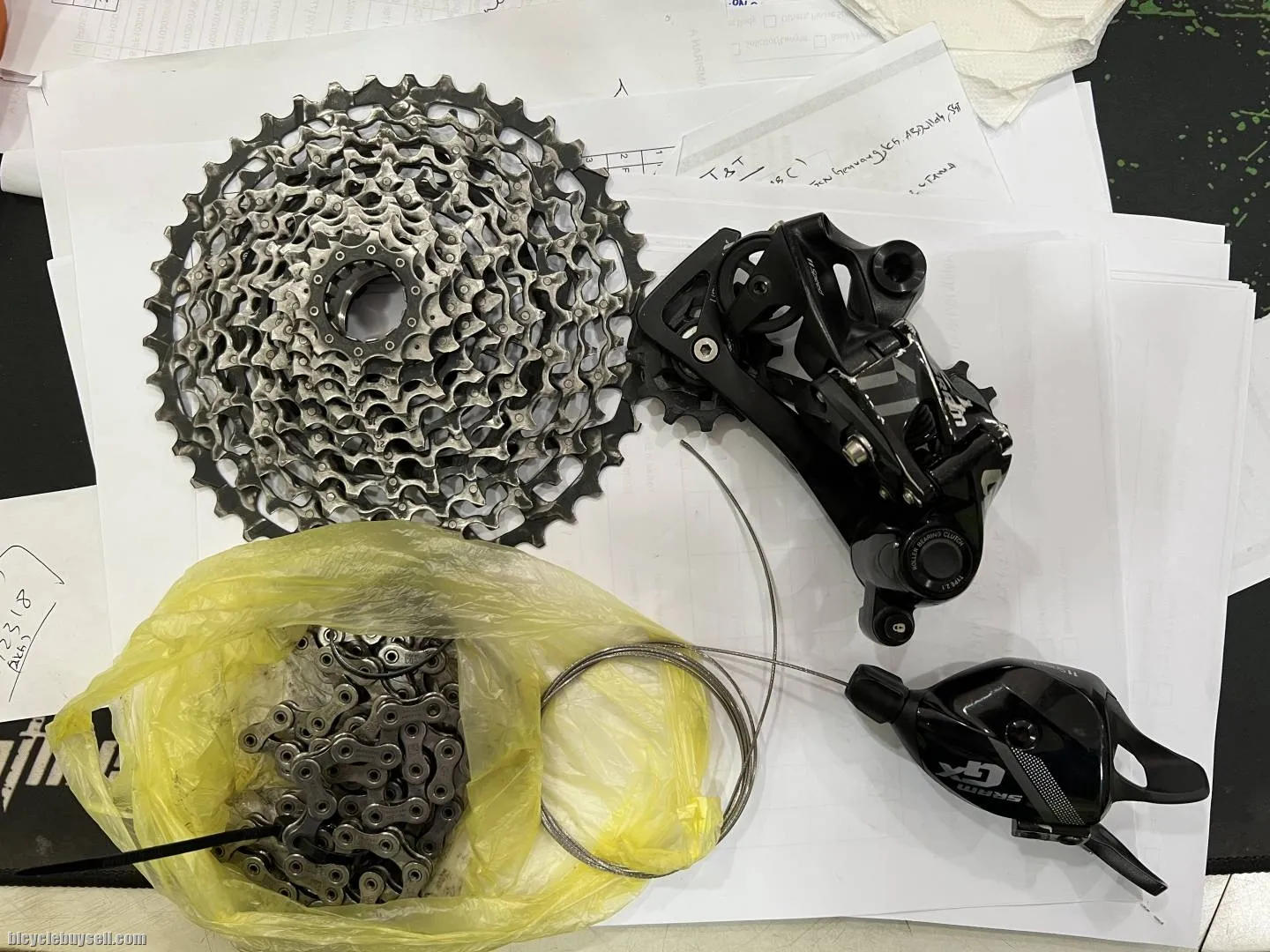SRAM GX 11 Spd Groupset (No Crank)