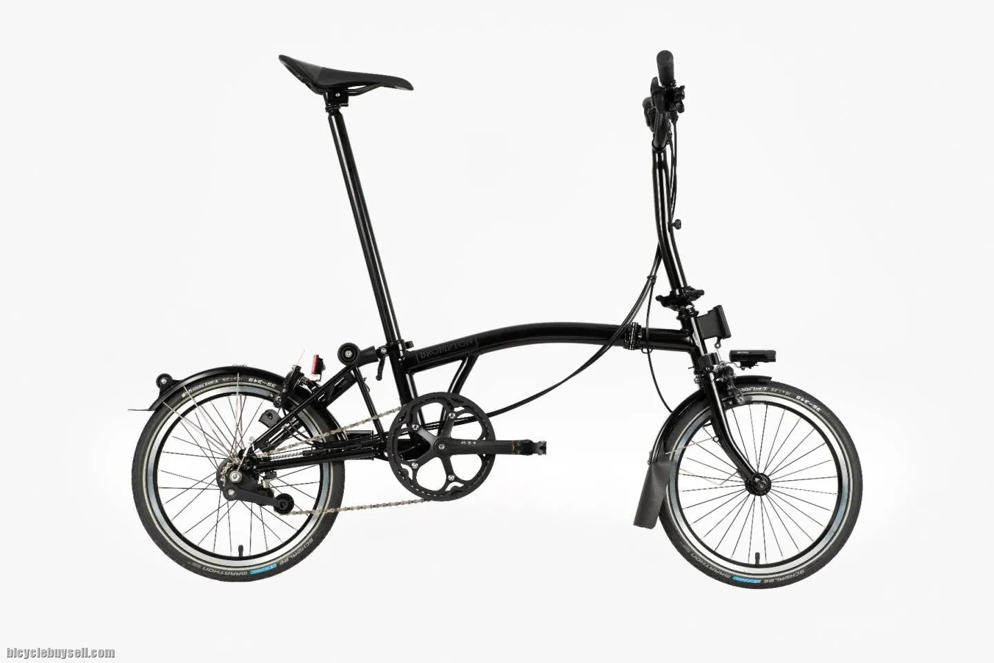Brompton C line Black Edition M6L Black - READY STOCK