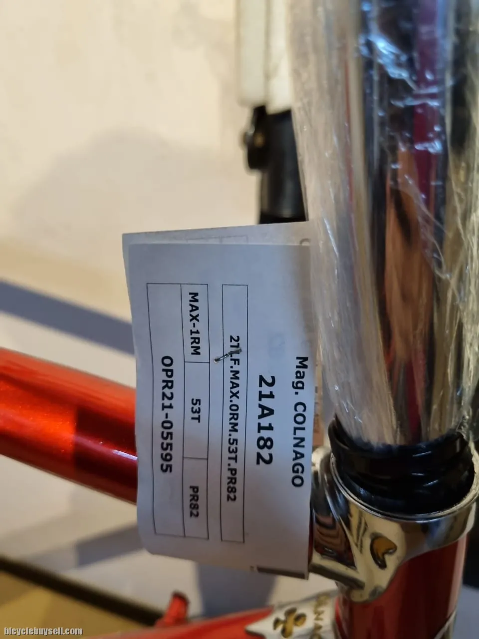 Colnago Master X-Light Frameset 52 &amp; 53 cm(Steel) PR82 -Brand New !!!-