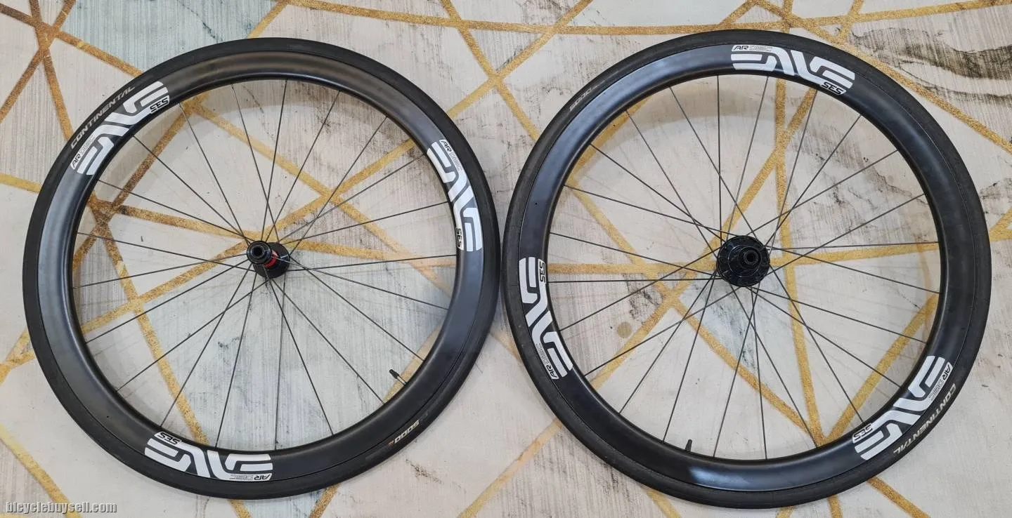 Enve 42mm F/R DTSwiss hub 54T hidden nipple sapim blade spoke  wheelset rim (OEM)