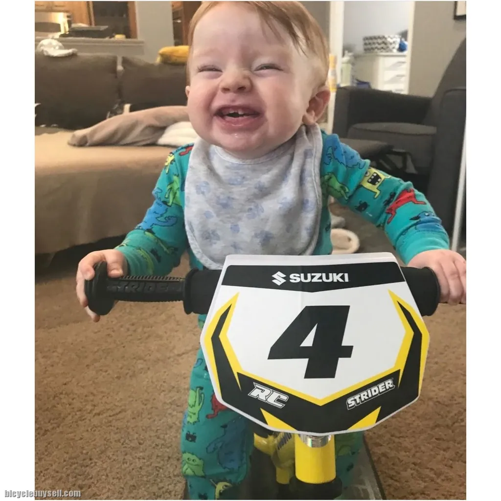 Push Bike Number Plate