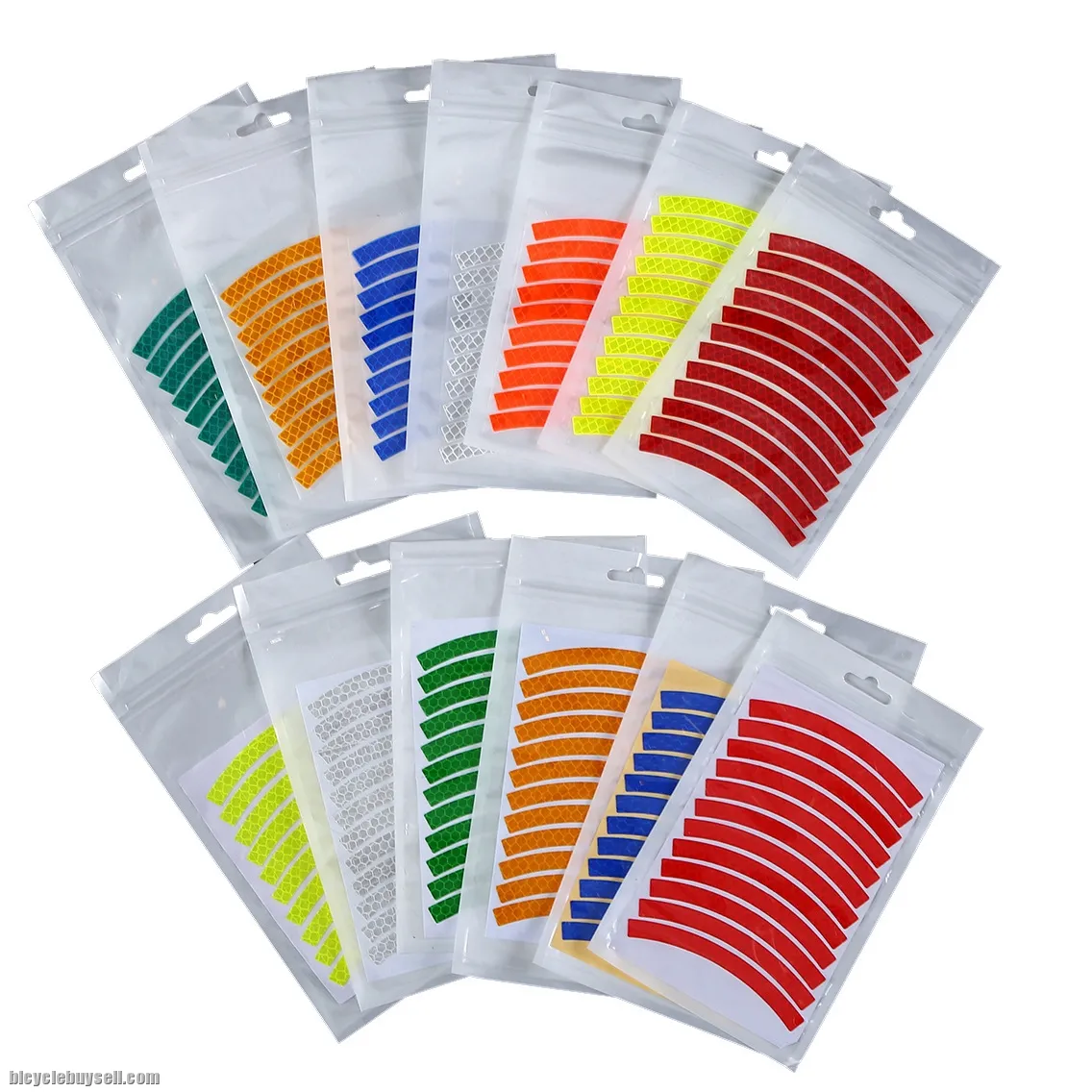 Push Bike Bicycle Night Shining Reflective Sticker Lighting Tape for Safety