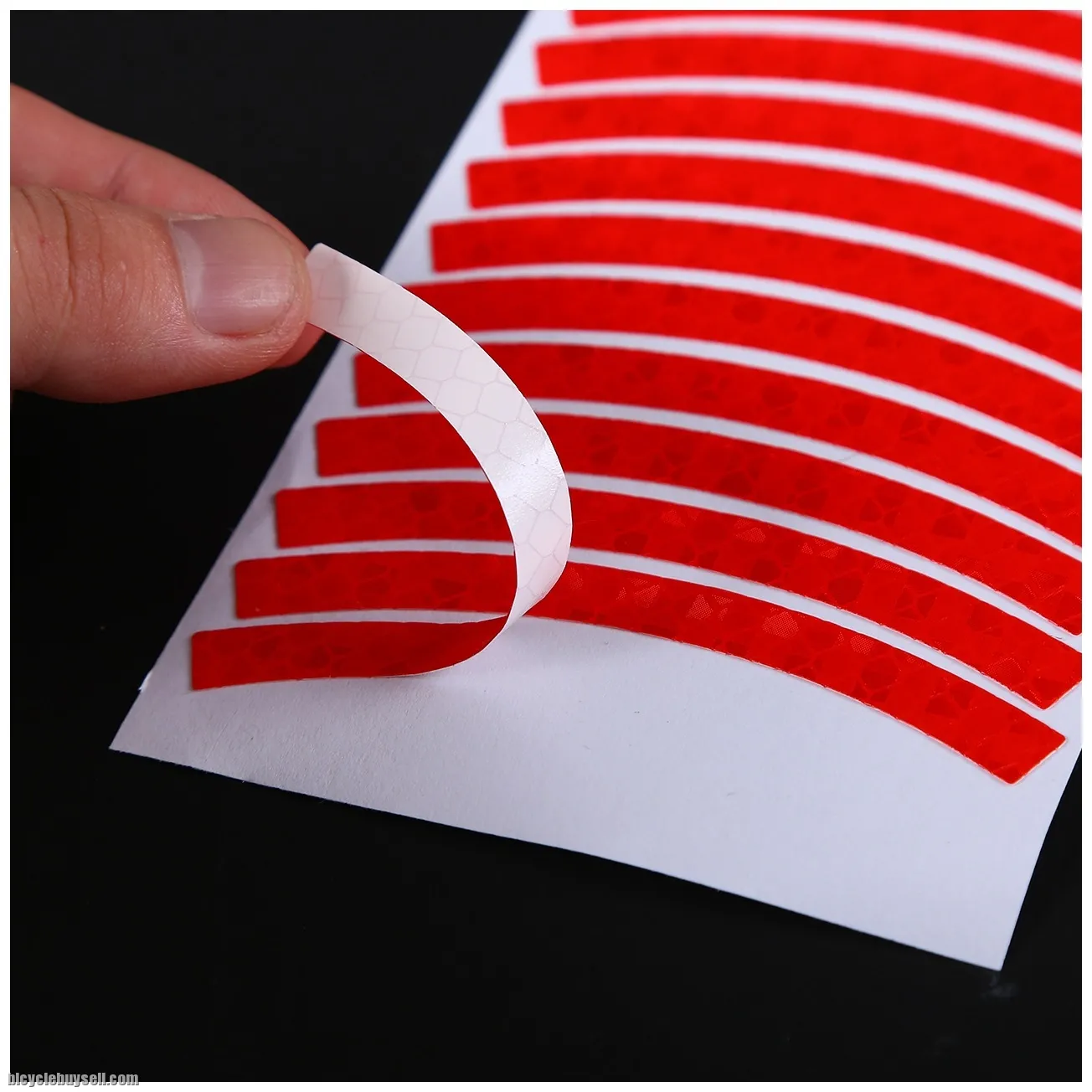 Push Bike Bicycle Night Shining Reflective Sticker Lighting Tape for Safety