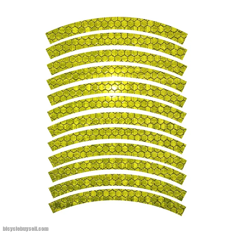 Push Bike Bicycle Night Shining Reflective Sticker Lighting Tape for Safety