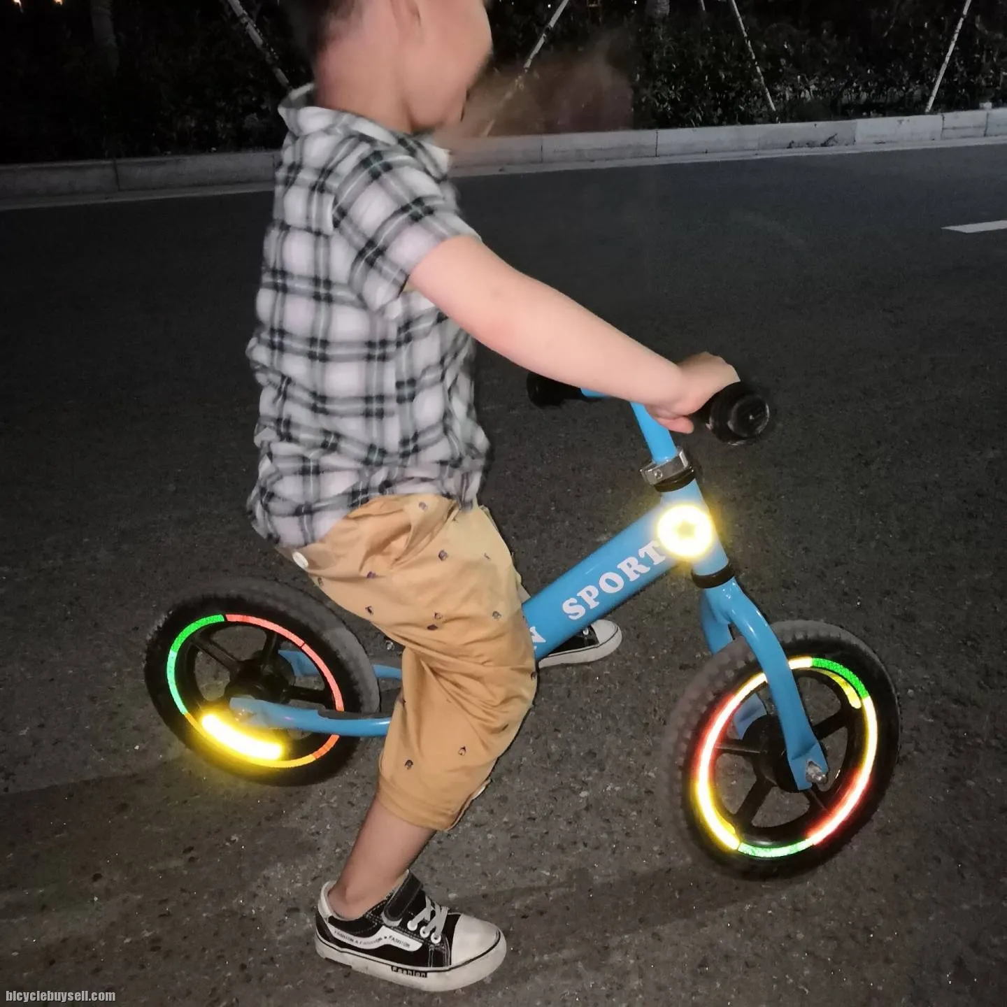Push Bike Bicycle Night Riding Longer Shining Lighting Deco for Night Safety Ride