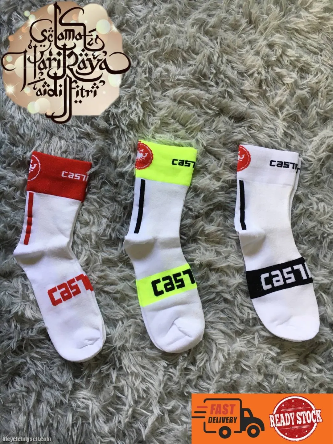 Unisex Cycling Socks Castelli Socks