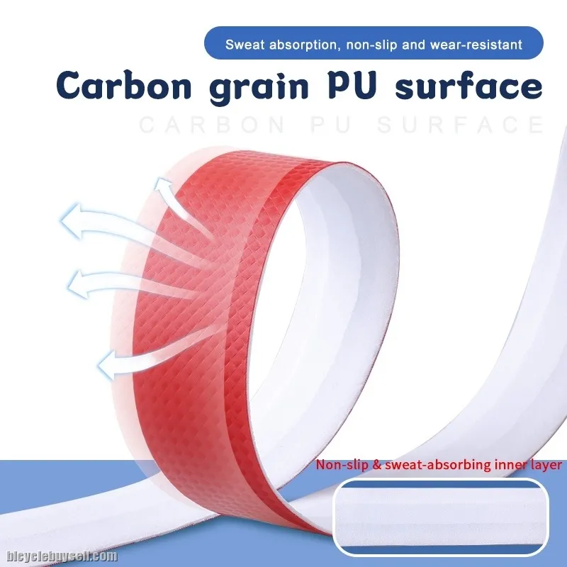 Handlebar Tape Bar Tape Double-Layer Surface For Shock Absorption &amp; Durability