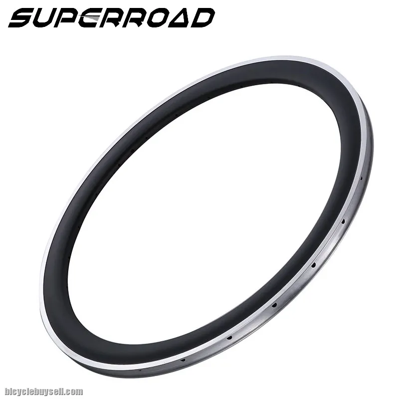 50mm Carbon Bicycle Alloy Road Bike Clincher Rims