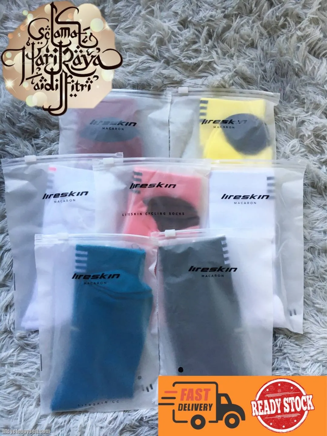 Liteskin Macaron Cycling Socks