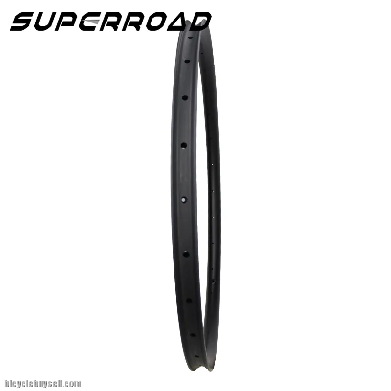 29er XC 33mm Wide 30mm Deep Carbon Fiber MTB Bike Offset Rims