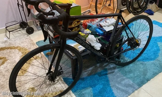 cannondale synapse XL 58 all black disc