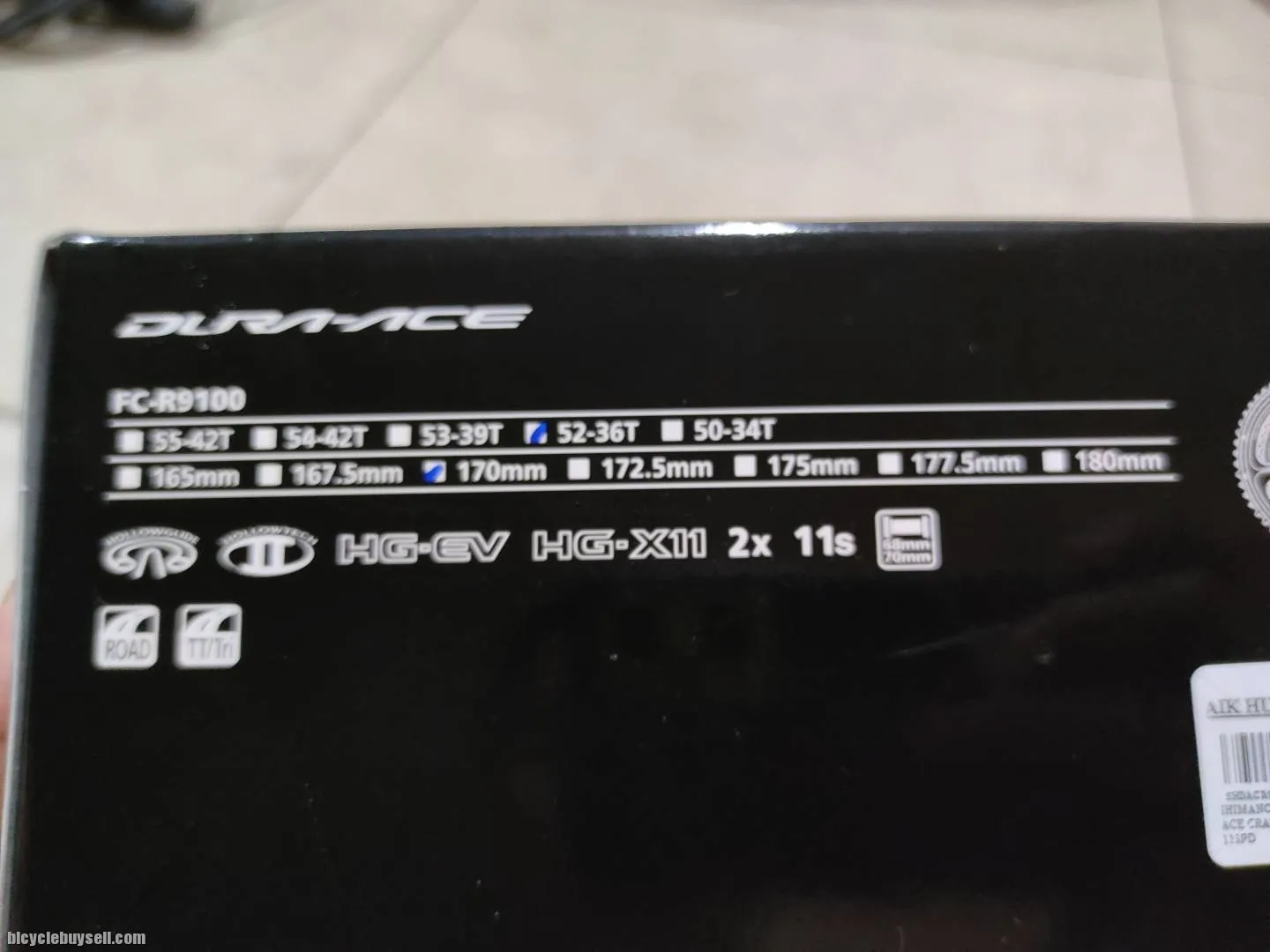 Shimano dura ace 9100 cranksst