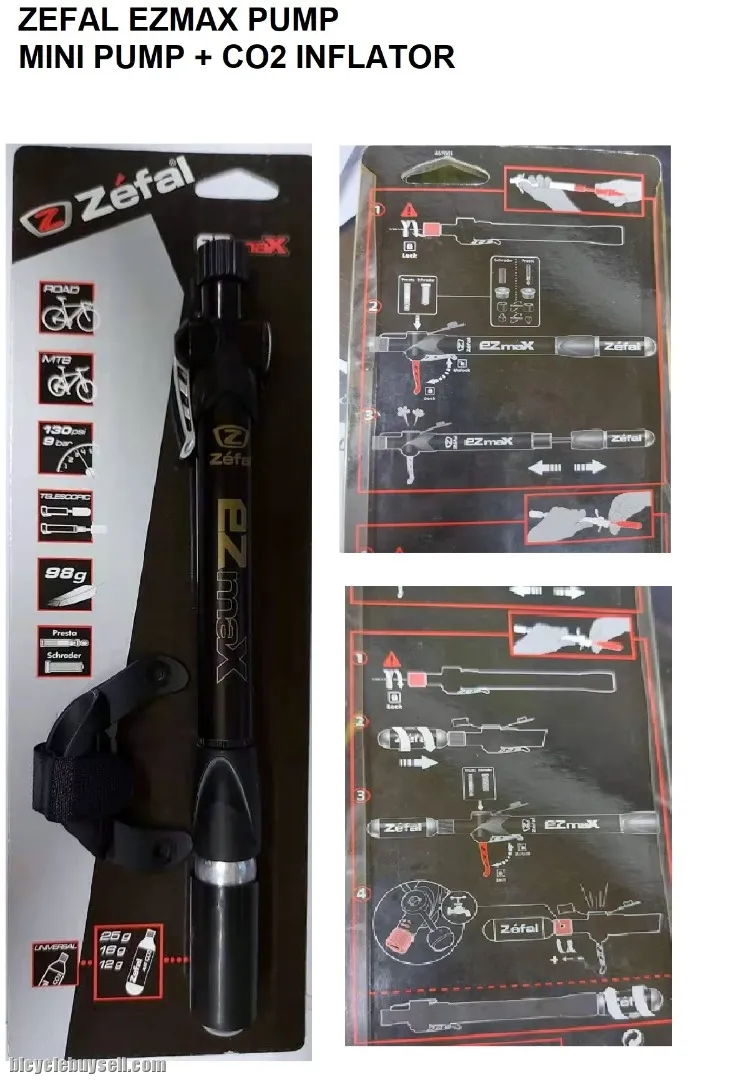 ZEFAL EZMAX 2IN1 PUMP