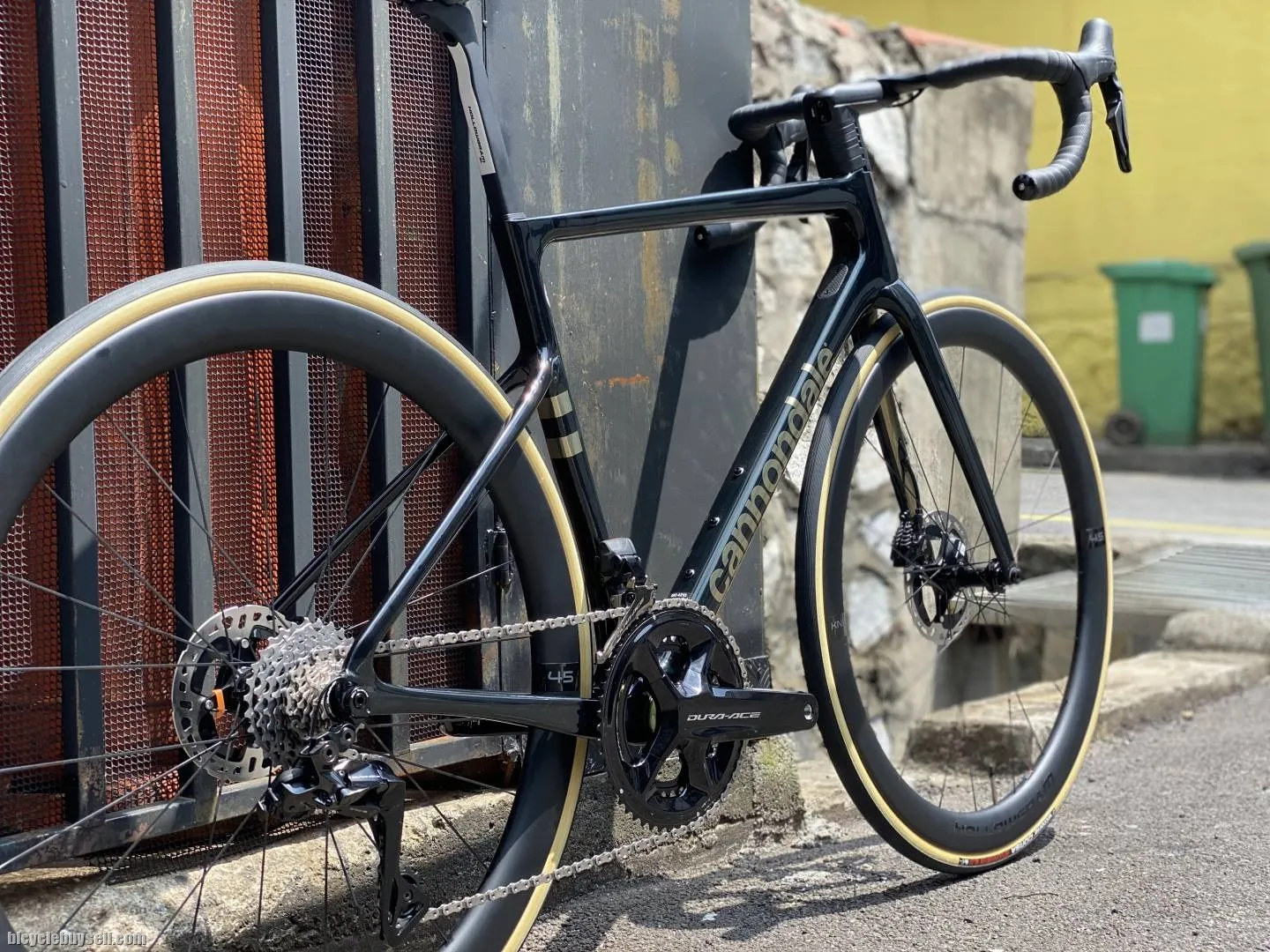 Cannondale Supersix Evo Hi-Mod Disc Dura Ace Di2 12 speed Gunmetal Green - READY STOCK