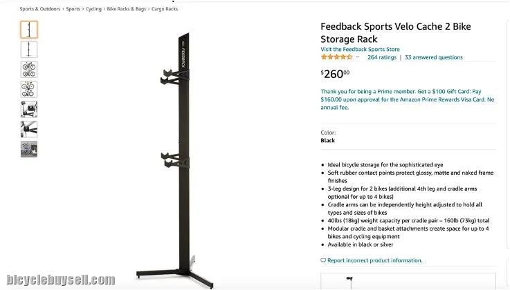 Feedback Sports Freestanding Bike Rack - New in Box