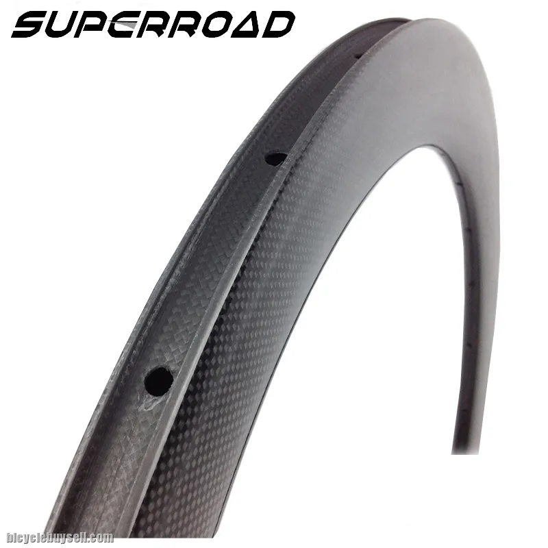 60mm Carbon Road Bike Clincher Rims