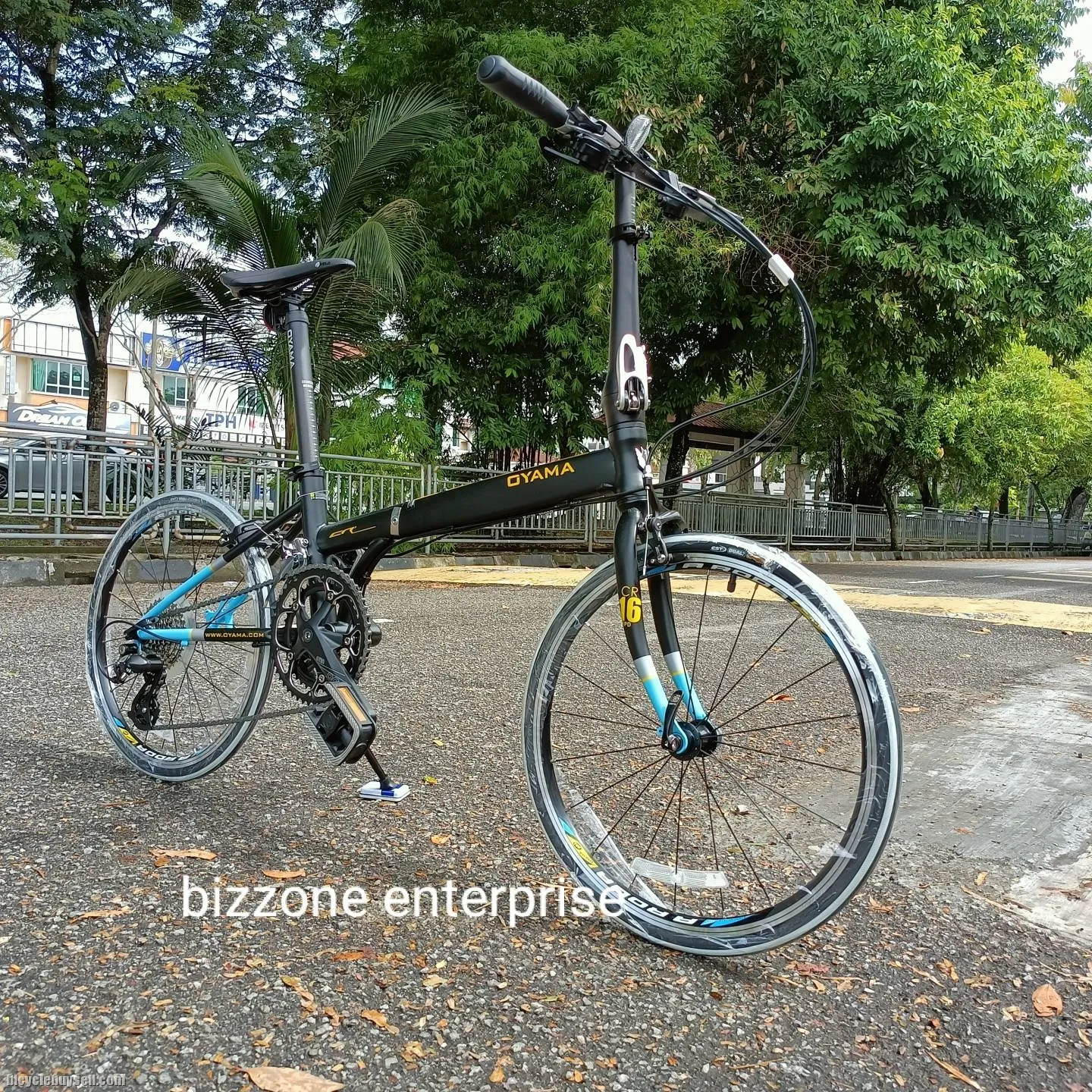 20â€ 451 OYAMA CR16 / CR-16 FOLDING BIKE 2x8sp chromoly frame