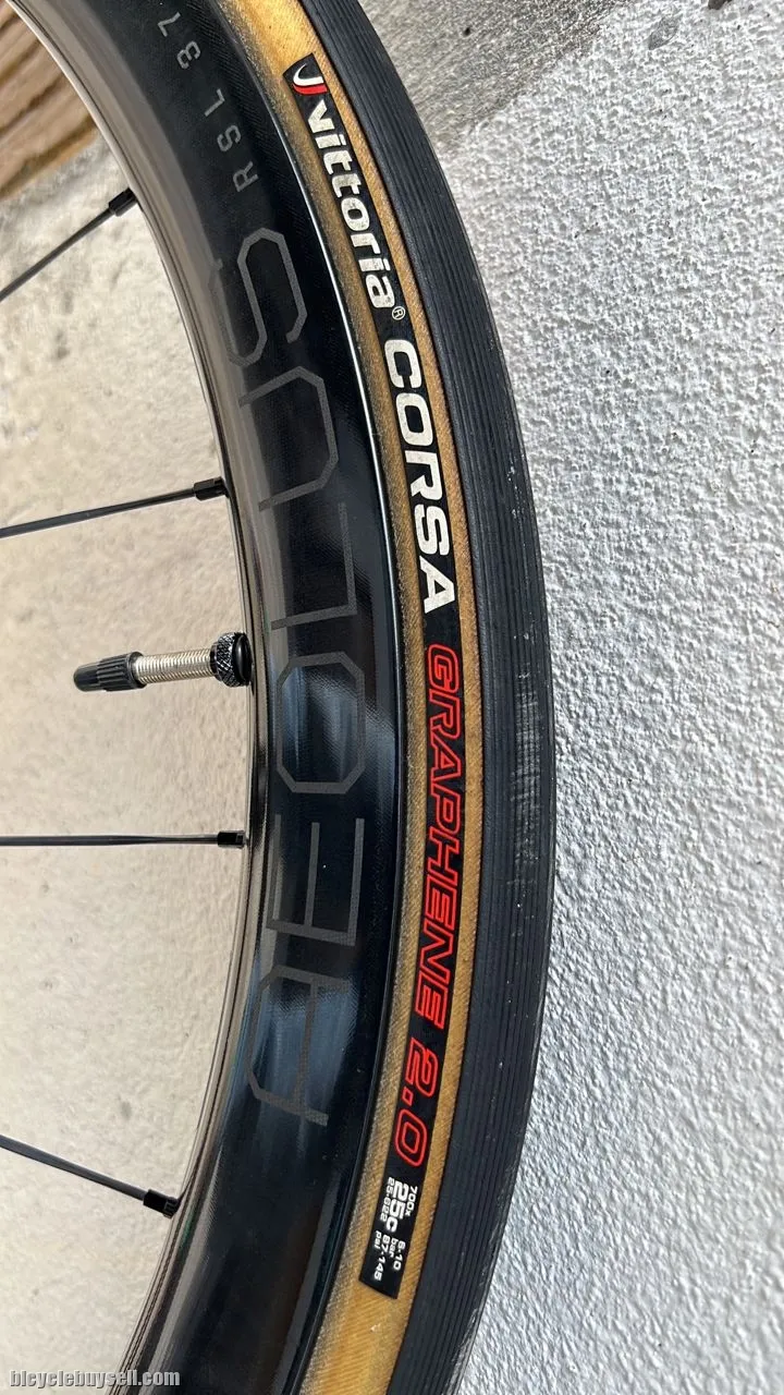 USED : BONTRAGER RSL 37 WHEELSET