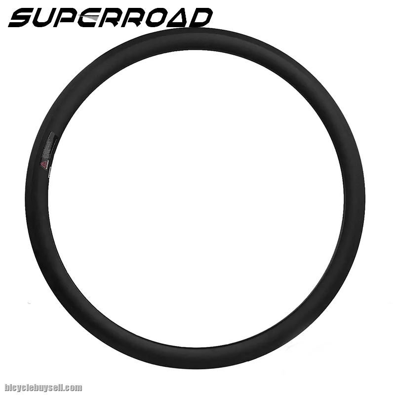 U Shape 25mm Wide 38mm Carbon Road Rims
