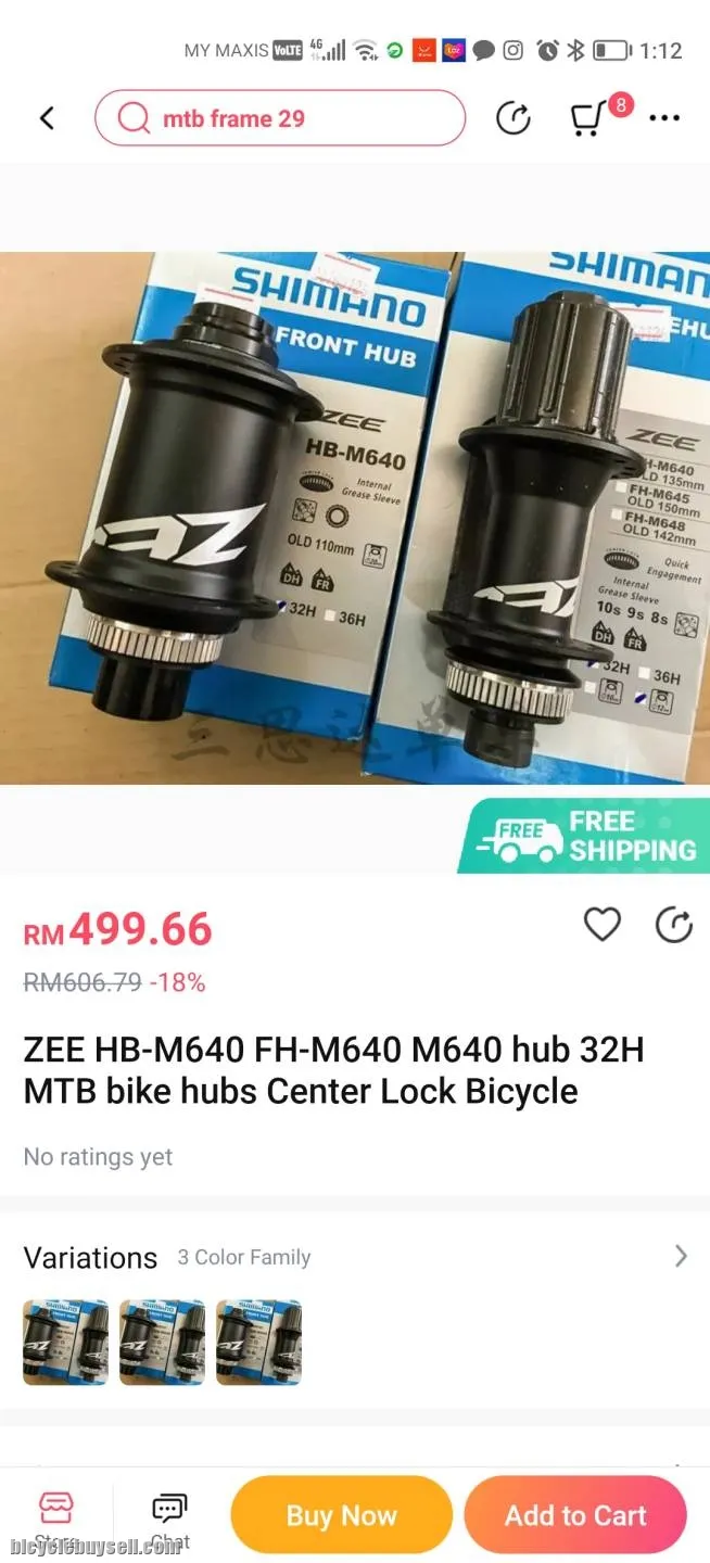 Sunringle Mtx33 &amp; ZEE Shimano Hub
