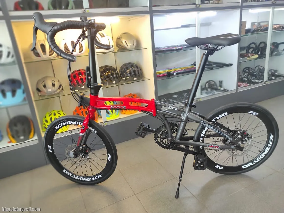 CROSSMAC MILAN SWAN ALLOY FOLDING BIKE