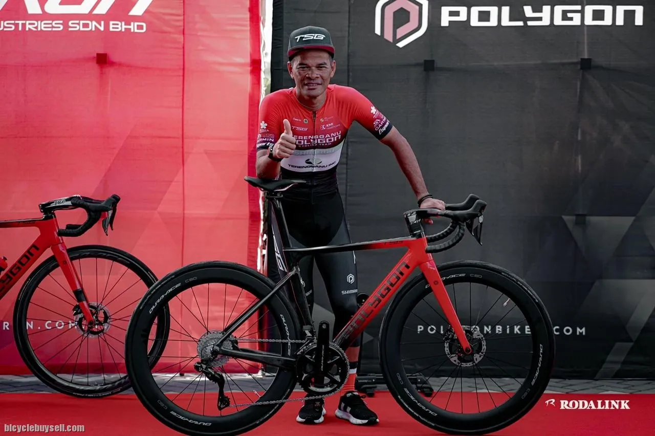 Polygon Helios A9XV Terengganu Polygon Cycling Team (TSG) edition - Size XS