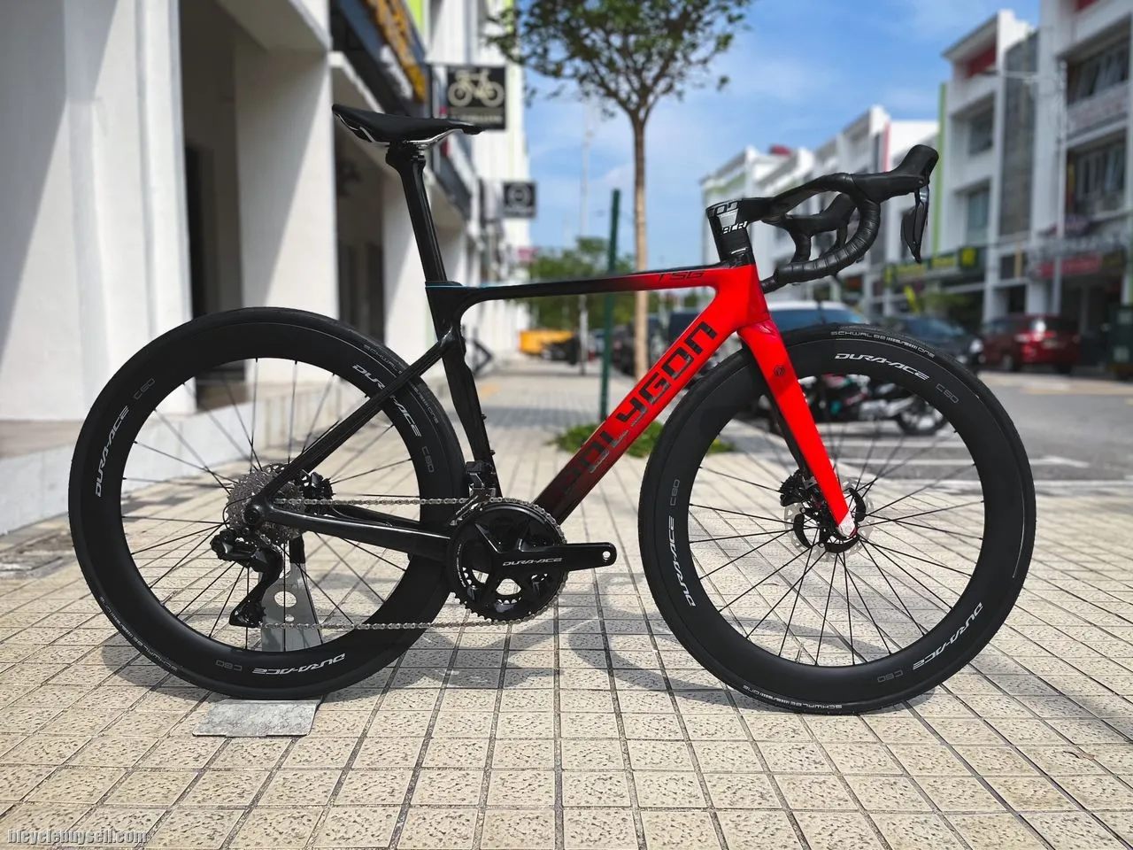 Polygon Helios A9XV Terengganu Polygon Cycling Team (TSG) edition - Size XS
