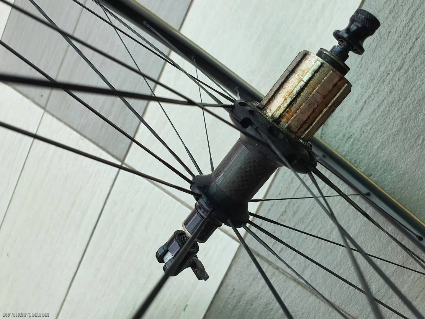 Carbon tubular wheelset 700c 38mm profile with tires