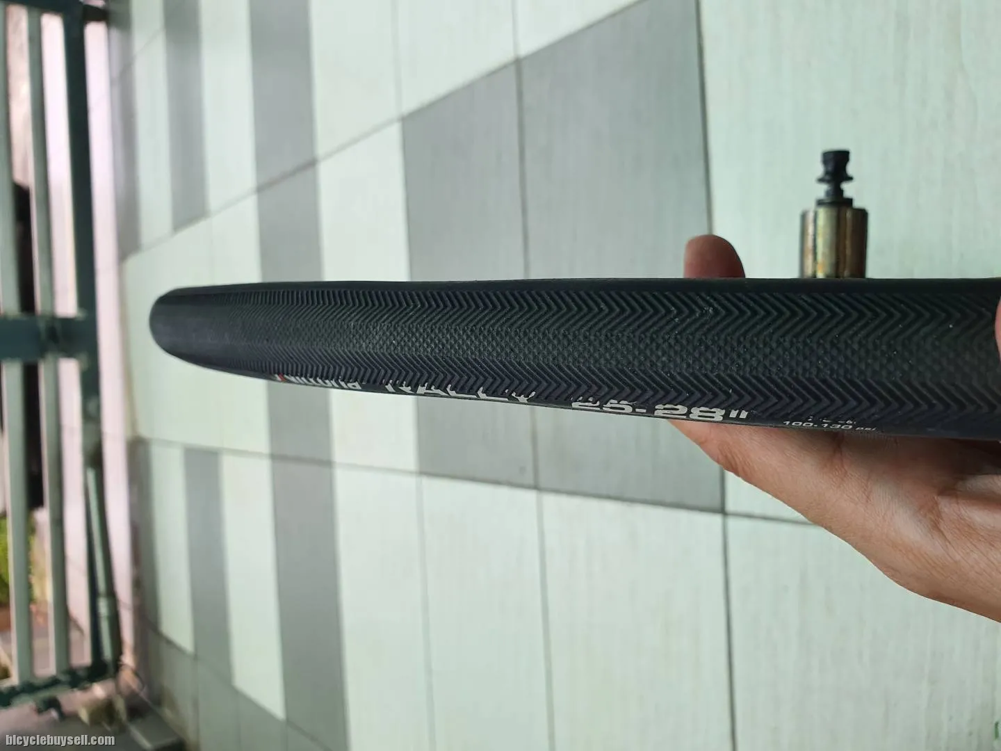Carbon tubular wheelset 700c 38mm profile with tires