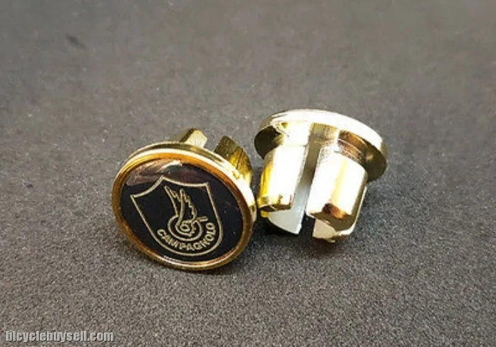 Bartapes end plugs Campagnolo Black-Gold