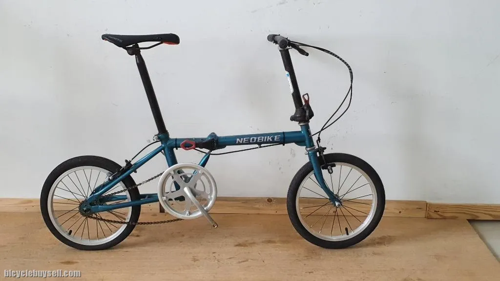 NEO BIKE - Classic 16" folding bike - MADE IN TAIWAN - DAHON BIRON NEO BIKE - BLUE