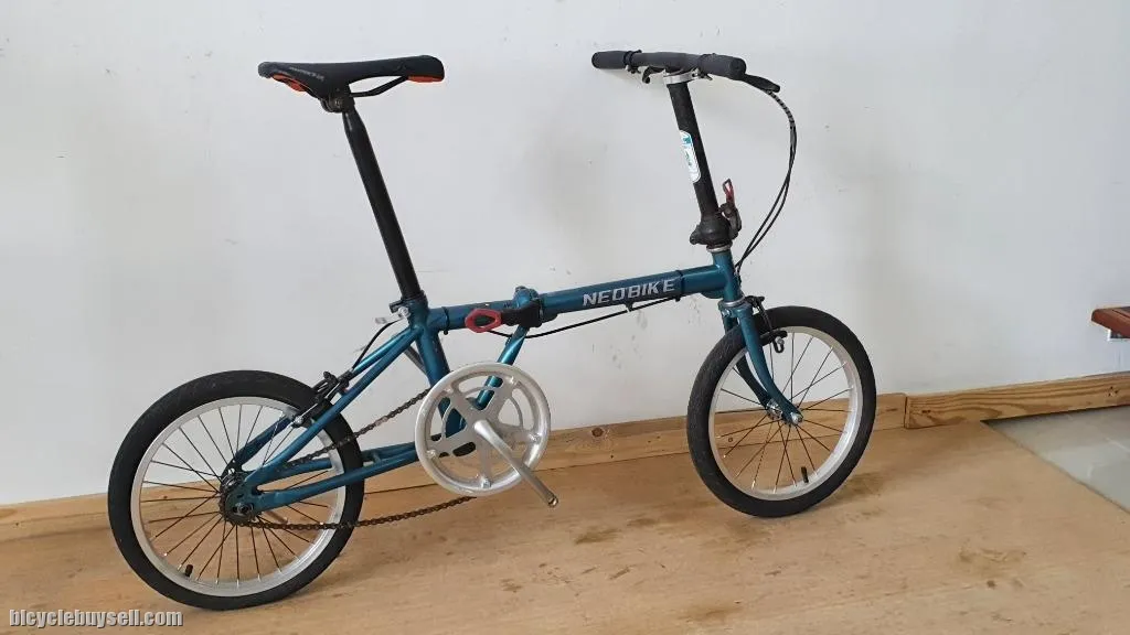 NEO BIKE - Classic 16" folding bike - MADE IN TAIWAN - DAHON BIRON NEO BIKE - BLUE