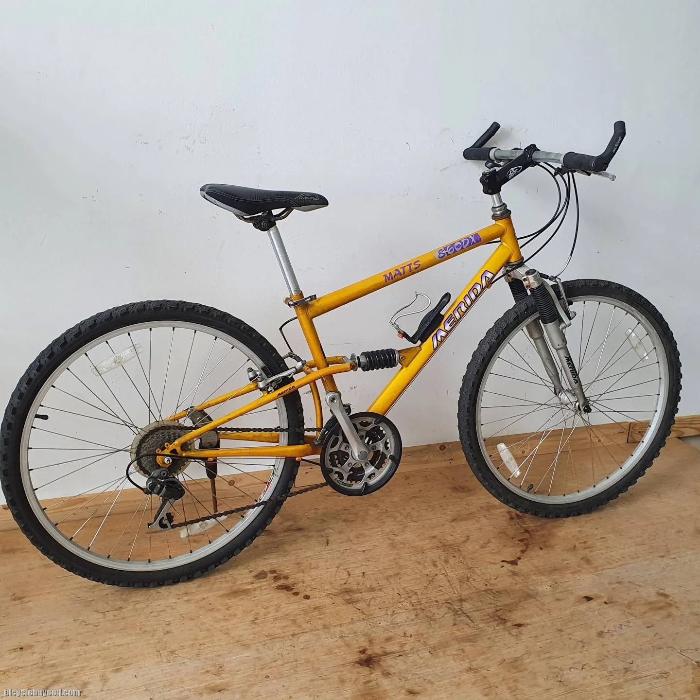 USED COLLECTIBLE MERIDA MATTS 860DX 26 inci FULL SUS!!!