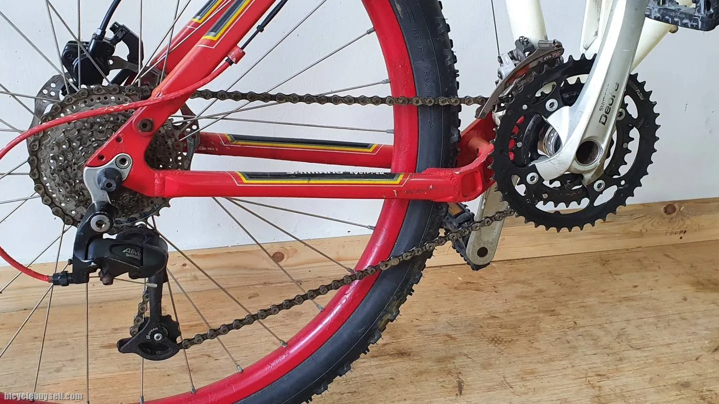 USED - MOTIV VORTEX R "26 inci" - ALUMINUM FRAME!! FULL SUS!!