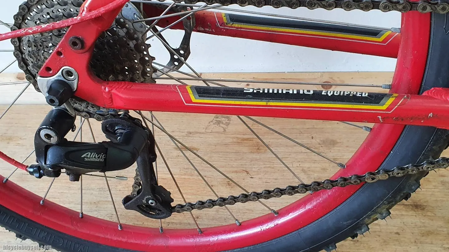 USED - MOTIV VORTEX R "26 inci" - ALUMINUM FRAME!! FULL SUS!!