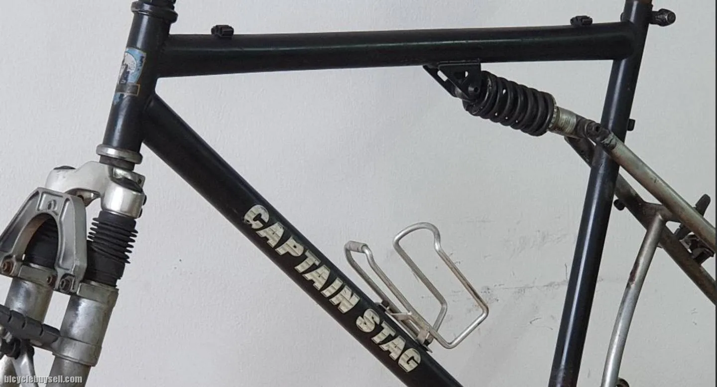 RETRO 26inch FULL SUS MTB frameset CAPTAIN STAG!!! MADE IN TAIWAN!!