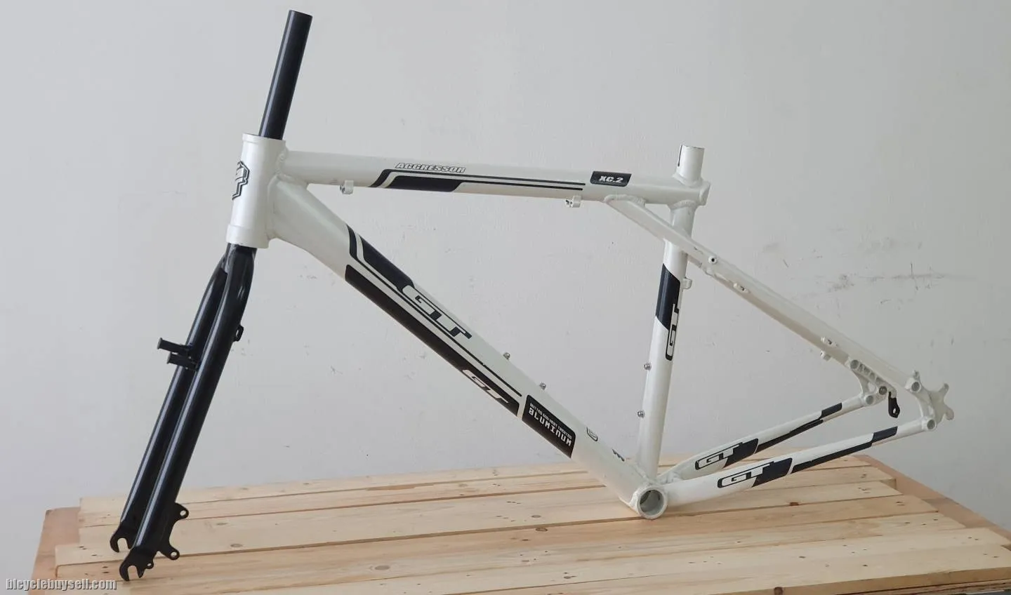 NOS!!NOS!! GT AGGRESSOR XC 2 - WHITE - ..NOS FRAME! NEVER ASSEMBLED!!ðŸ¤ªðŸ¤ªðŸ¤ªðŸ¤ªðŸ¤ª