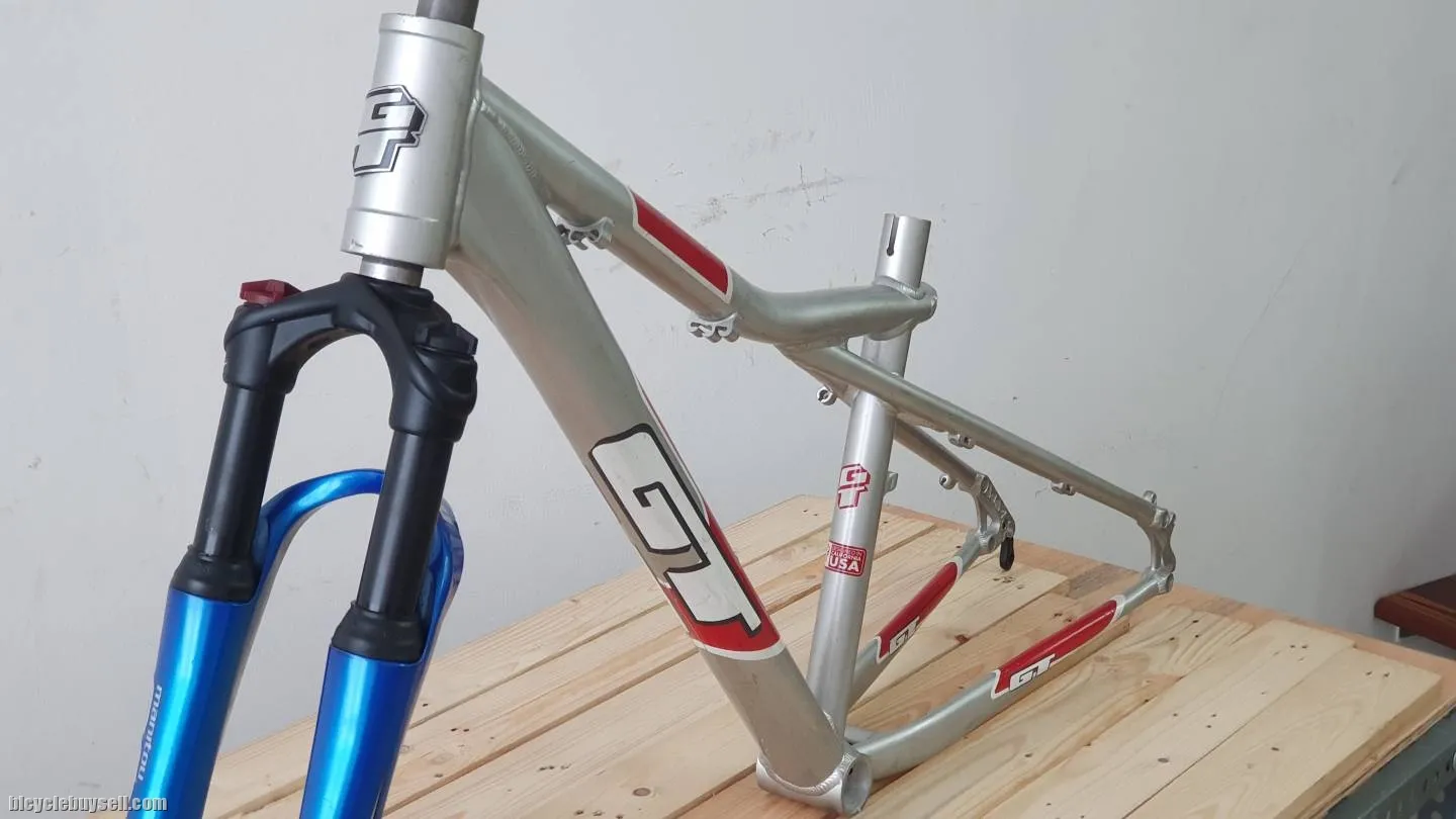 NOS!!NOS!! GT HARDTAIL FRAME.NOS FRAME! NEVER ASSEMBLED!!ðŸ¤ªðŸ¤ªðŸ¤ªðŸ¤ªðŸ¤ª
