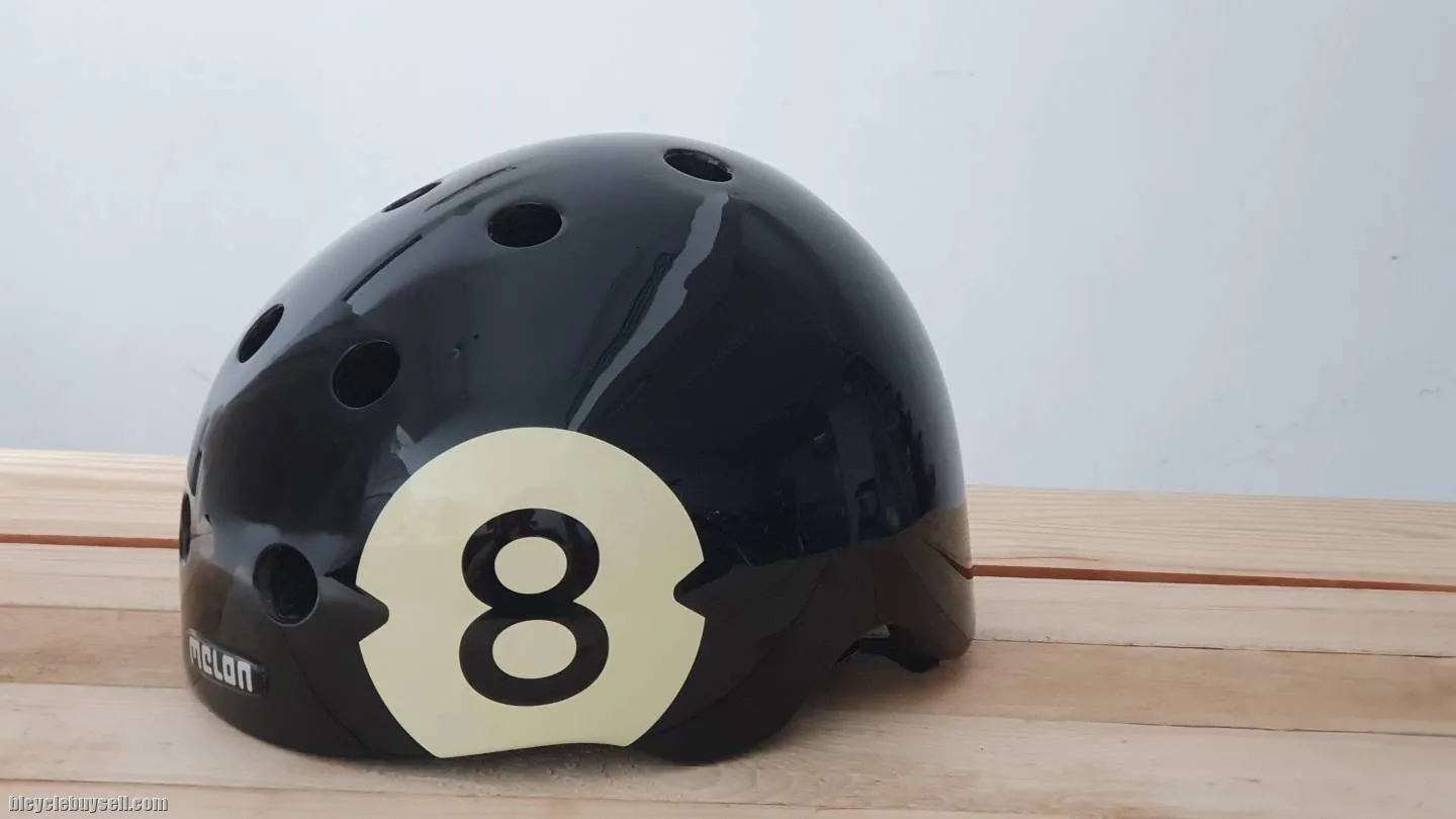Melon Urban Active Helmet 8 Ball !!!Glossy Finish!!!LOCAL STOCK!LIMITED STOCK ONLYðŸ¤©ðŸ¤© Size : 58cm-6