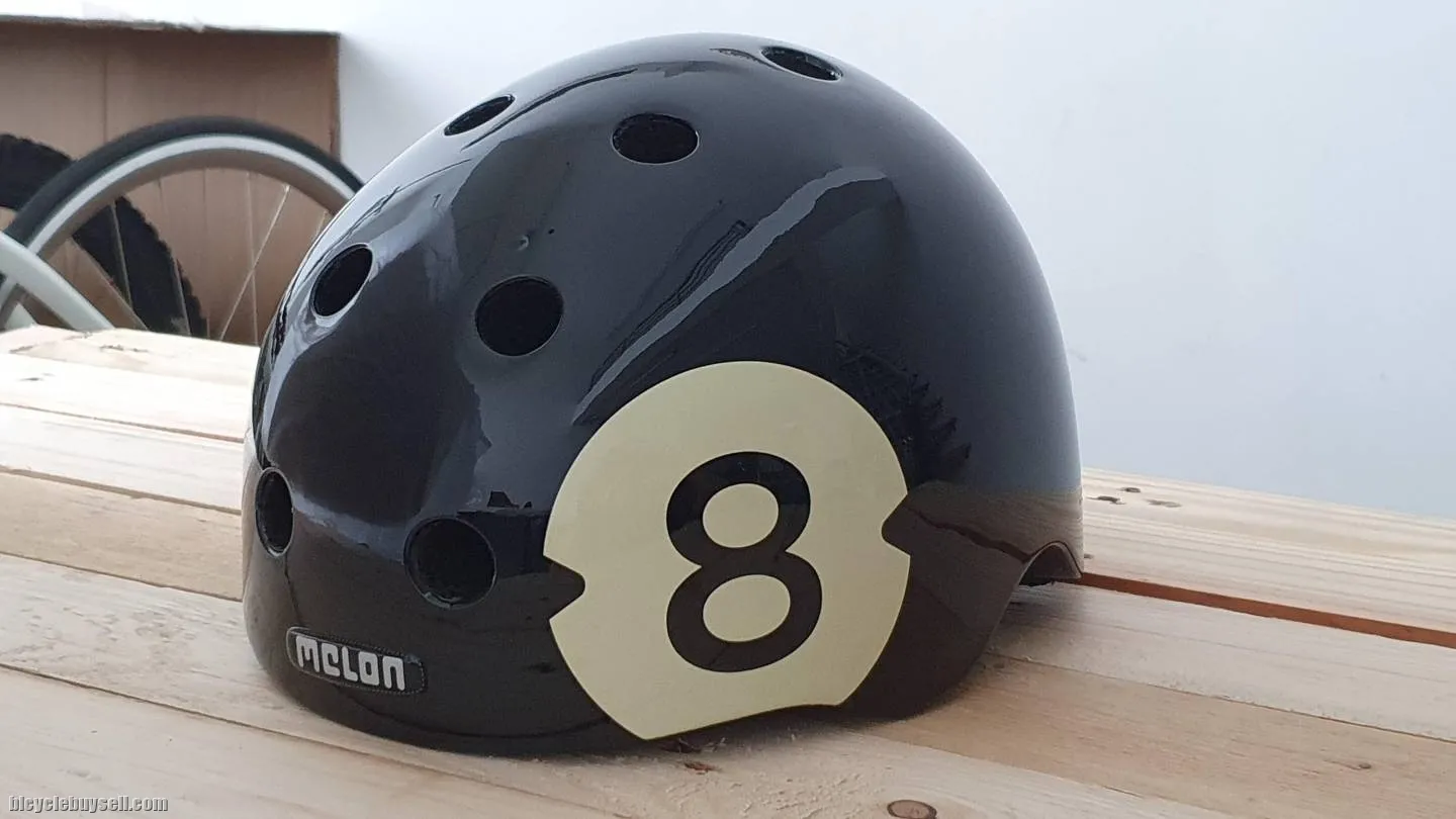 Melon Urban Active Helmet 8 Ball !!!Glossy Finish!!!LOCAL STOCK!LIMITED STOCK ONLYðŸ¤©ðŸ¤© Size : 58cm-6