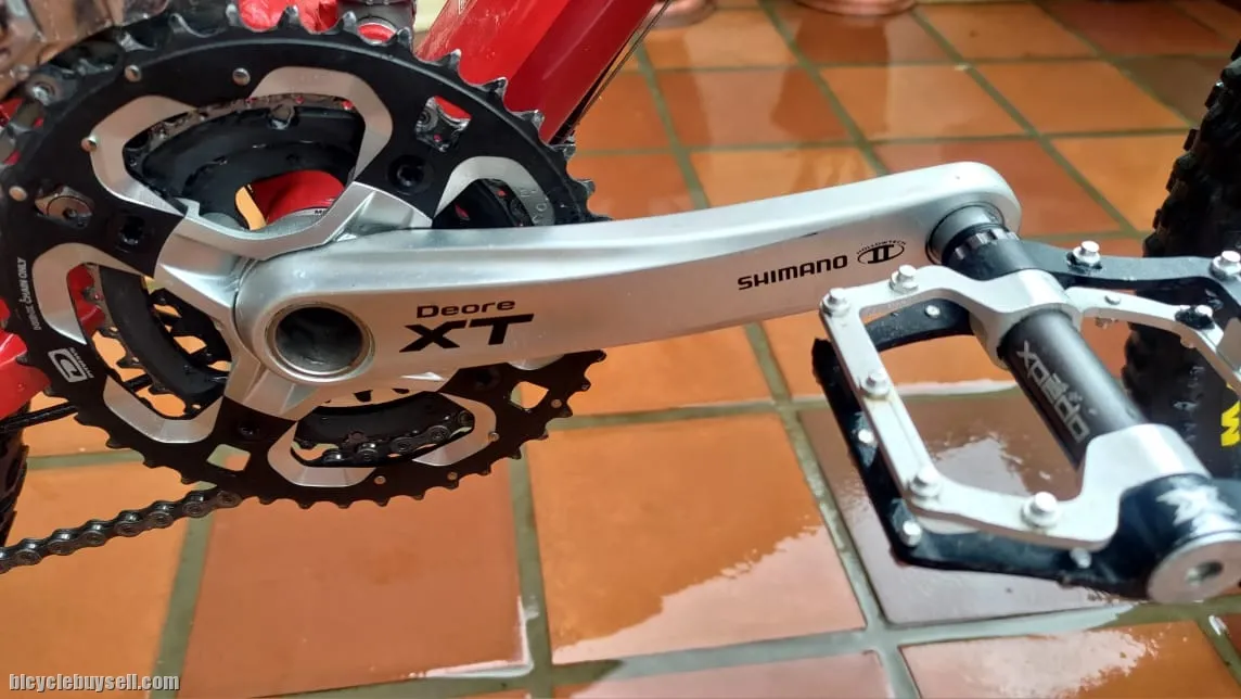 BMC 26in full sus, fulcrum, Shimano XT full set