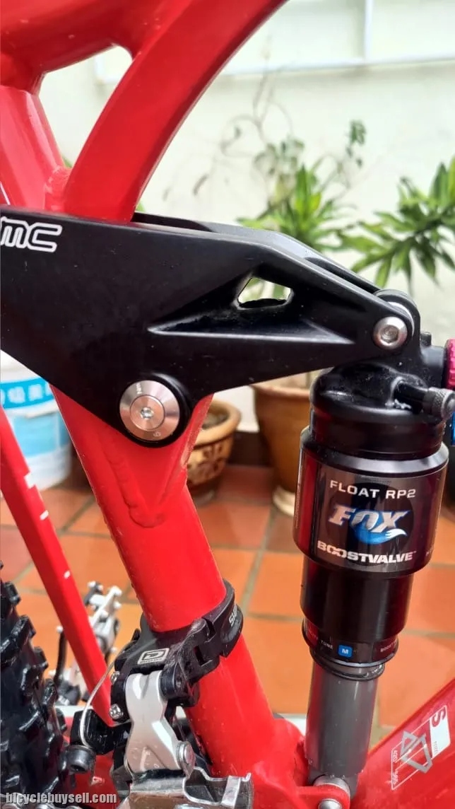 BMC 26in full sus, fulcrum, Shimano XT full set