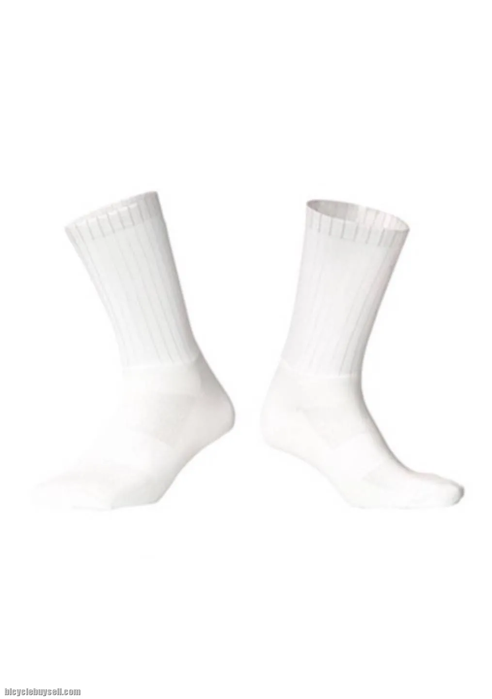 Cycling Socks White Nylon