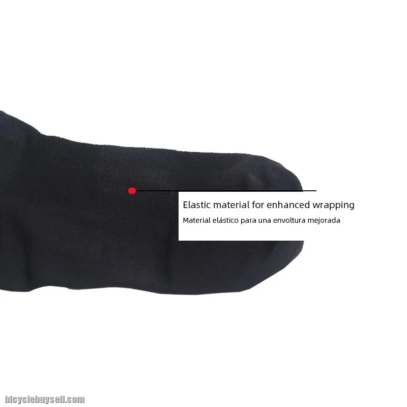 Cycling Socks White Nylon