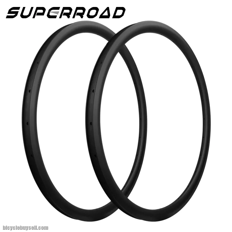35mm Disc Brake Light Bicycle Carbon Wheelset Rims For Gravel Bike
