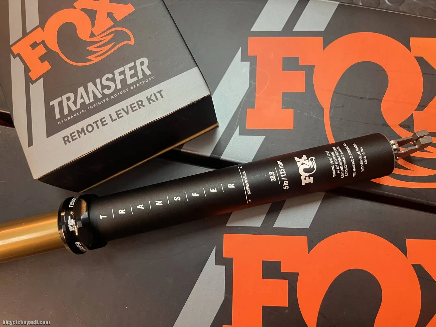 Fox 2022 Transfer 30.9mm x 125mm 150mm Factory Kashima Dropper Seatpost  Internal Routing