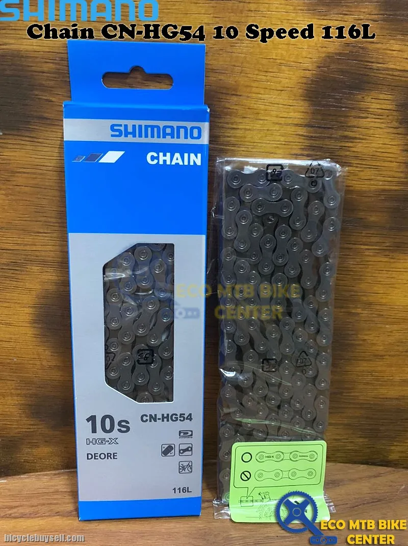 SHIMANO Chain Deore 10-Speed Super Narrow MTB CN-HG54 116L
