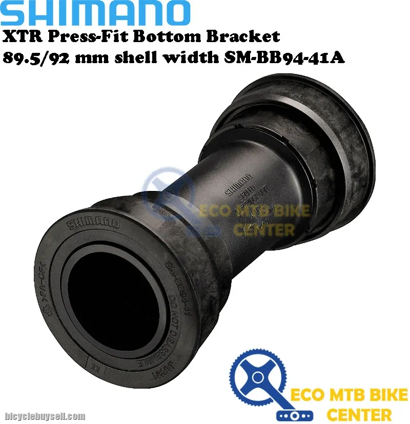 SHIMANO XTR Press-Fit Bottom Bracket 89.5/92 mm shell width SM-BB94-41A