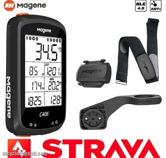 Magene C406 Bike Computer Waterproof GPS Wireless Smart Mountain bike Road Bicycle Monitor Cycling