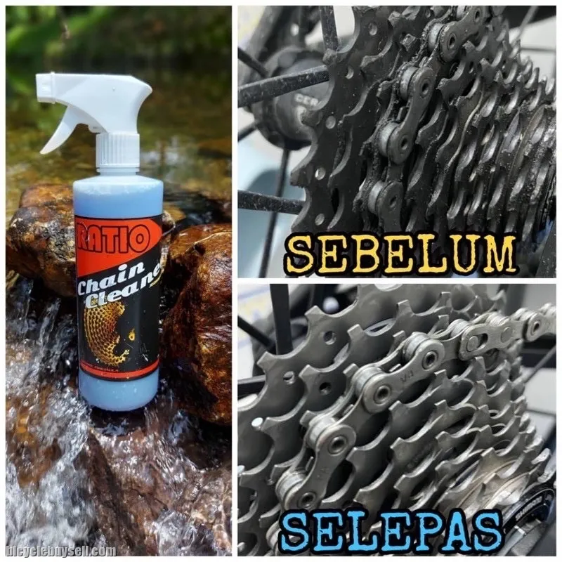 RATIO CHAIN CLEANER AND DEGREASER 500ML